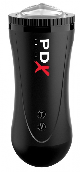 Черный автоматический мастурбатор-ротик Moto Stroker - Pipedream - в Красногорске купить с доставкой