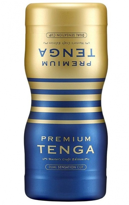 Мастурбатор TENGA Premium Dual Sensation Cup - Tenga - в Красногорске купить с доставкой
