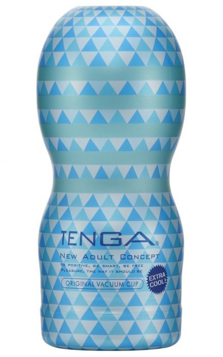 Мастурбатор с охлаждающей смазкой TENGA Original Vacuum Cup Extra Cool - Tenga - в Красногорске купить с доставкой