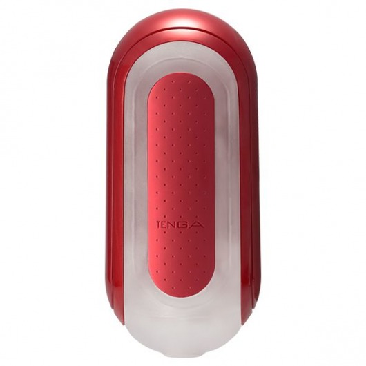 Красный мастурбатор Flip Zero Red   Warmer с подогревом - Tenga - в Красногорске купить с доставкой