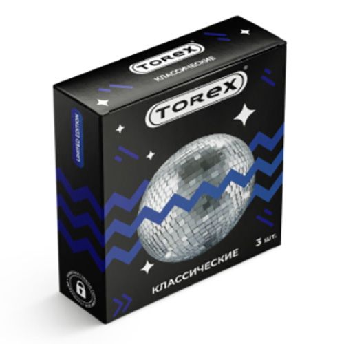 Гладкие презервативы Torex Party  Классические  - 3 шт. - Torex - купить с доставкой в Красногорске