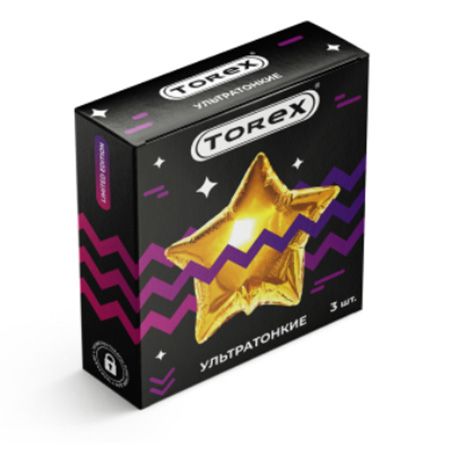 Презервативы Torex Party  Ультратонкие  - 3 шт. - Torex - купить с доставкой в Красногорске