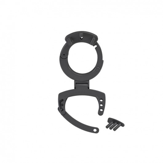 Кольцо с зажимом для мошонки для пояса верности Pubic Enemy - MyStim - купить с доставкой в Красногорске