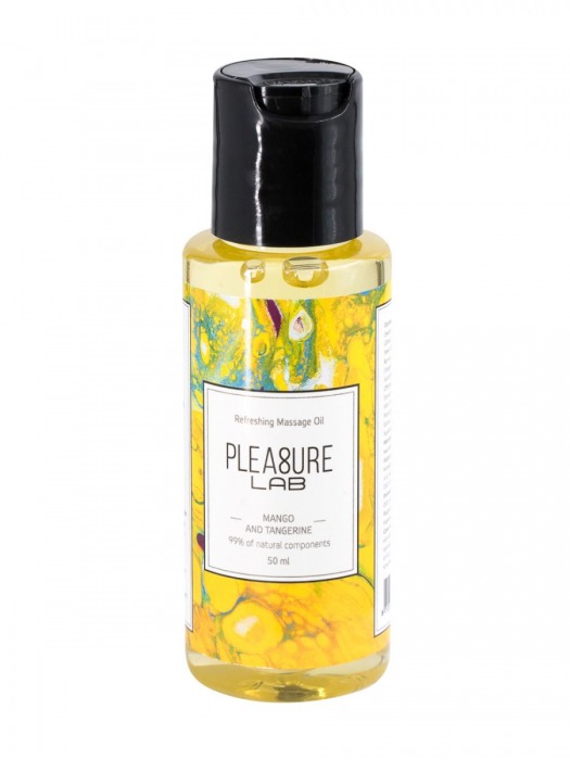 Массажное масло Pleasure Lab Refreshing с ароматом манго и мандарина - 50 мл. - Pleasure Lab - купить с доставкой в Красногорске