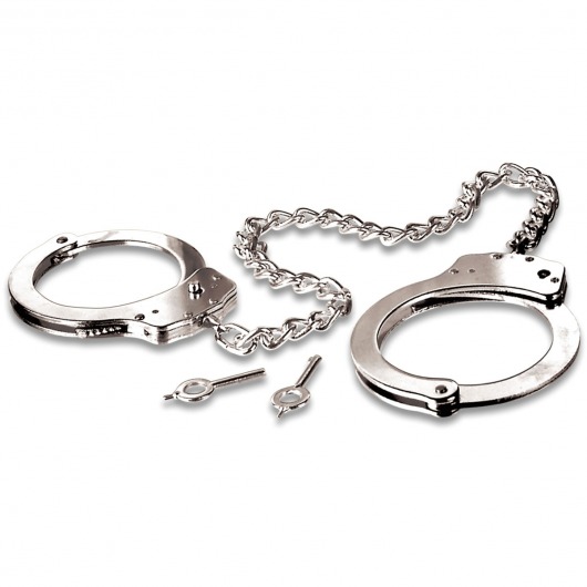 Металлические наручники Metal Leg Cuffs - Pipedream - купить с доставкой в Красногорске