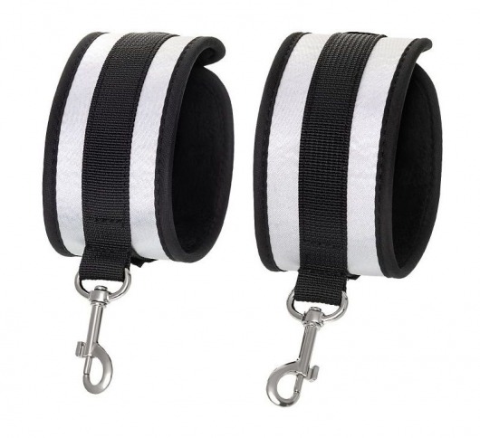 Серебристо-черные оковы Anonymo - ToyFa - купить с доставкой в Красногорске