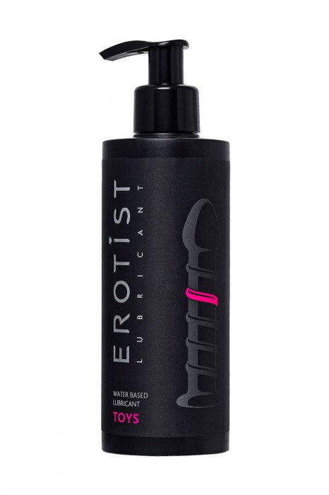 Лубрикант на водной основе Erotist Toys для использования с игрушками - 250 мл. - Erotist Lubricants - купить с доставкой в Красногорске