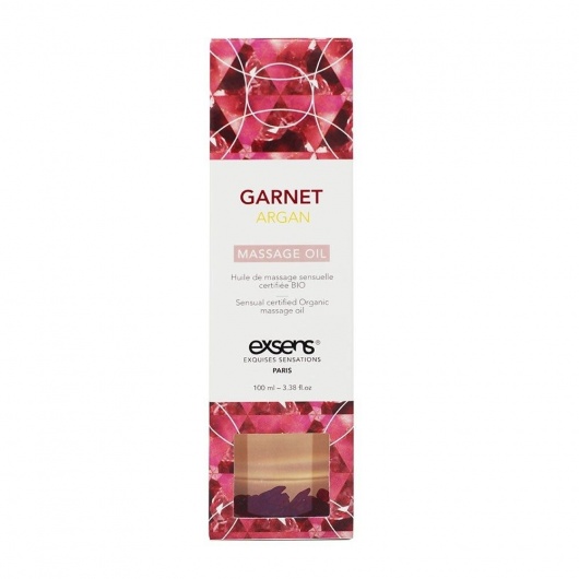 Органическое массажное масло GARNET ARGAN - 100 мл. - Exsens - купить с доставкой в Красногорске