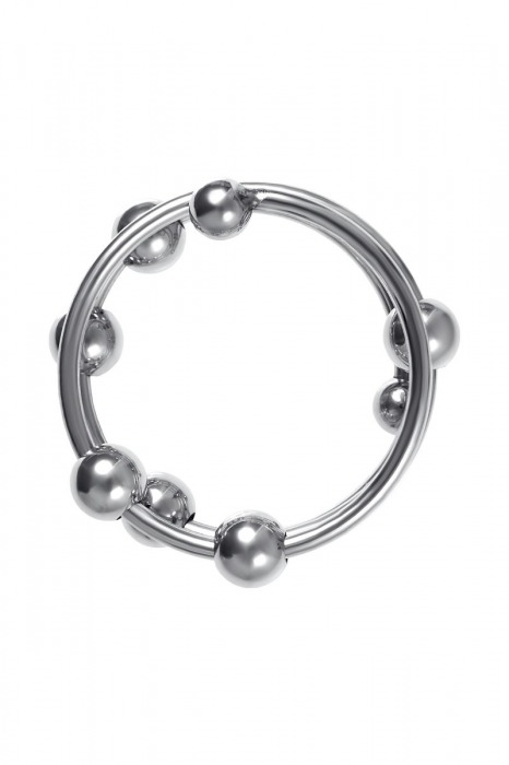 Большое металлическое кольцо под головку пениса - ToyFa - купить с доставкой в Красногорске