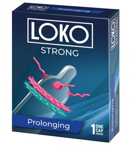 Стимулирующая насадка на пенис LOKO STRONG с продлевающим эффектом - Sitabella - в Красногорске купить с доставкой