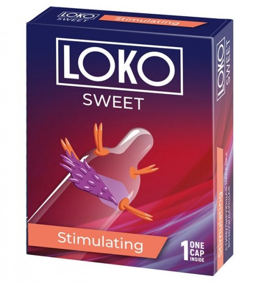 Стимулирующая насадка на пенис LOKO SWEET с возбуждающим эффектом - Sitabella - в Красногорске купить с доставкой