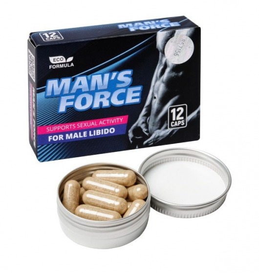 Пищевой концентрат для мужчин MANS FORCE  - 12 капсул - Sitabella - купить с доставкой в Красногорске