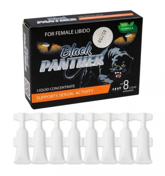 Пищевой концентрат для женщин BLACK PANTER - 8 монодоз (по 1,5 мл.) - Sitabella - купить с доставкой в Красногорске