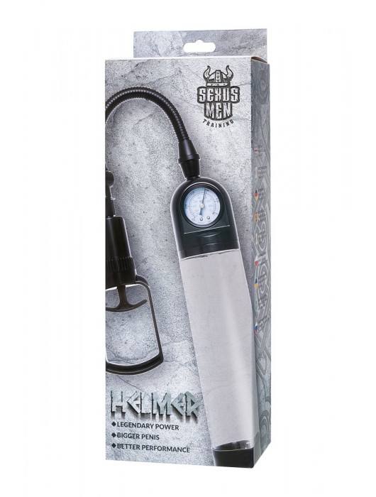 Прозрачная механическая помпа Helmer с манометром - Sexus - в Красногорске купить с доставкой