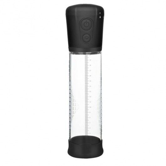 Прозрачная автоматическая вакуумная помпа для пениса Automatic Penis Pump - Dream Toys - в Красногорске купить с доставкой