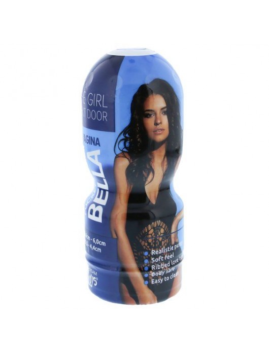 Телесный мастурбатор-вагина в тубе Bella - Dream Toys - в Красногорске купить с доставкой