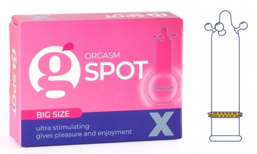 Стимулирующая насадка G-Spot X Big size - Sitabella - купить с доставкой в Красногорске
