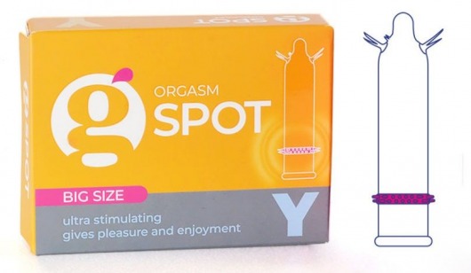 Стимулирующая насадка G-Spot Y Big size - Sitabella - купить с доставкой в Красногорске