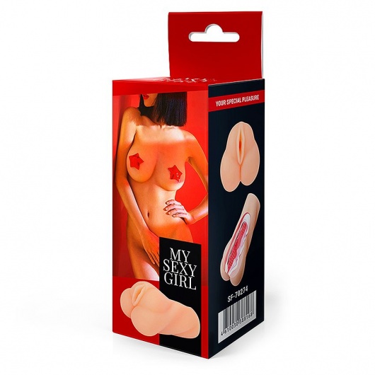 Мягкий реалистичный мастурбатор-вагина - Bior toys - в Красногорске купить с доставкой