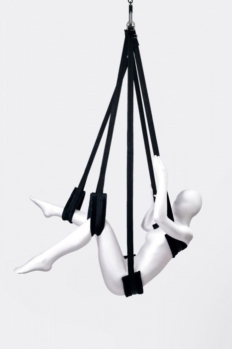 Черные секс-качели Anonymo №0503 - ToyFa - купить с доставкой в Красногорске