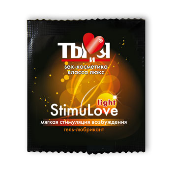 Разогревающий гель-лубрикант Stimulove Light в одноразовой упаковке - 4 гр. - Биоритм - купить с доставкой в Красногорске