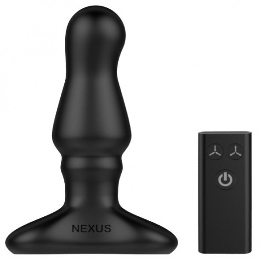 Черный вибростимулятор простаты Nexus Bolster - 12,3 см. - Nexus Range - в Красногорске купить с доставкой