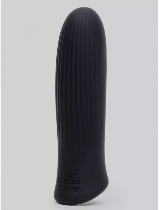 Черная вибропуля Sensation Rechargeable Bullet Vibrator - Fifty Shades of Grey