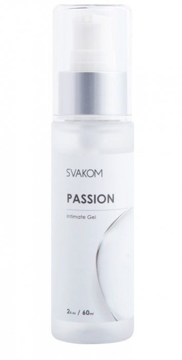 Смазка на водной основе Passion Intimate Gel - 60 мл. - Svakom - купить с доставкой в Красногорске