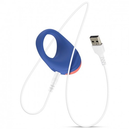 Синее эрекционное кольцо RRRING Dinner Date Cock Ring - FeelzToys - в Красногорске купить с доставкой