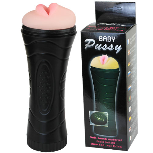 Мастурбатор-ротик  Baby Pussy в колбе без вибрации - Baile - в Красногорске купить с доставкой