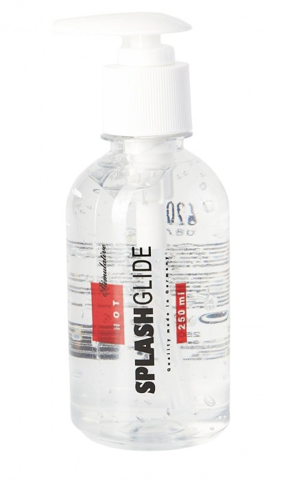 Возбуждающий гель-лубрикант SPLASHGLIDE HOT STIMULATIVE - 250 мл. - Splashglide - купить с доставкой в Красногорске