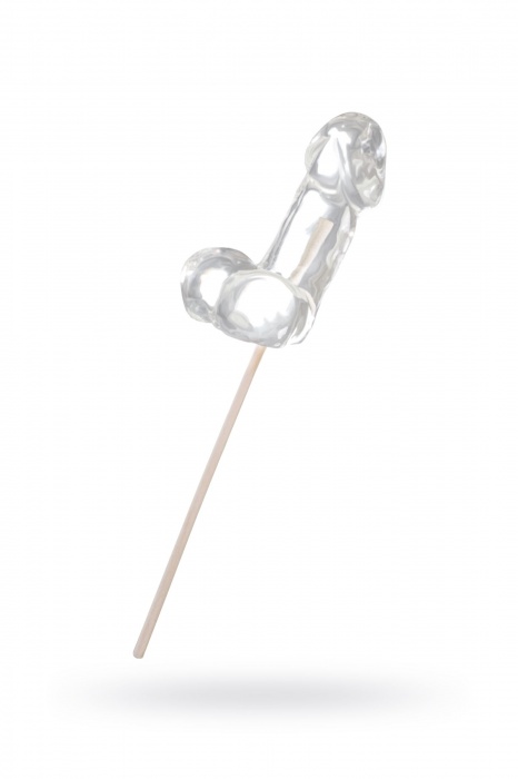 Прозрачный леденец в форме фаллоса со вкусом пина колады - Sosuчki - купить с доставкой в Красногорске
