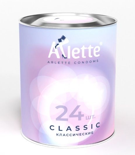 Классические презервативы Arlette Classic - 24 шт. - Arlette - купить с доставкой в Красногорске