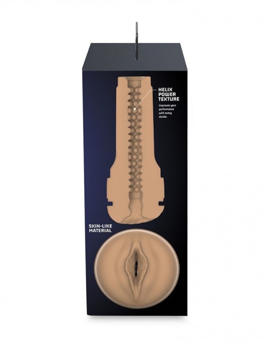 Телесный мастурбатор-вагина Feel Stroker - Kiiroo - в Красногорске купить с доставкой