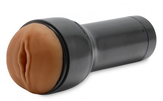 Коричневый мастурбатор-вагина Feel Stroker - Kiiroo - в Красногорске купить с доставкой