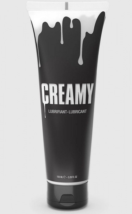 Смазка на водной основе Creamy с консистенцией спермы - 150 мл. - Strap-on-me - купить с доставкой в Красногорске