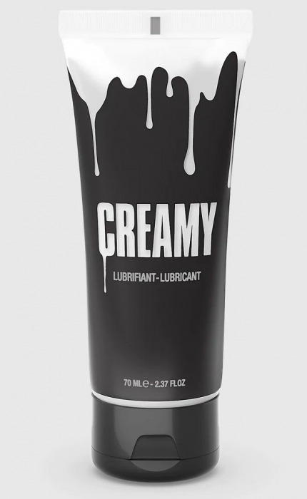 Смазка на водной основе Creamy с консистенцией спермы - 70 мл. - Strap-on-me - купить с доставкой в Красногорске