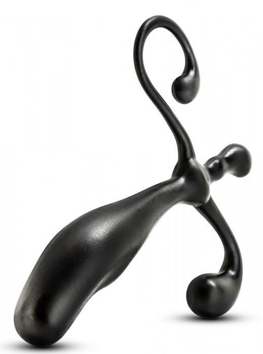 Черный стимулятор простаты Prostate Stimulator - 12,7 см. - Blush Novelties - в Красногорске купить с доставкой