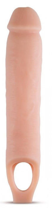 Телесная насадка на пенис 11.5 Inch Cock Sheath Penis Extender - 29,2 см. - Blush Novelties - в Красногорске купить с доставкой