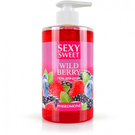 Гель для душа Sexy Sweet Wild Berry с ароматом лесных ягод и феромонами - 430 мл. -  - Магазин феромонов в Красногорске