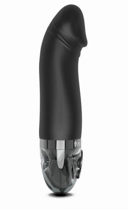 Черный вибратор с электростимуляцией Real Deal Neal - 16,5 см. - MyStim - купить с доставкой в Красногорске