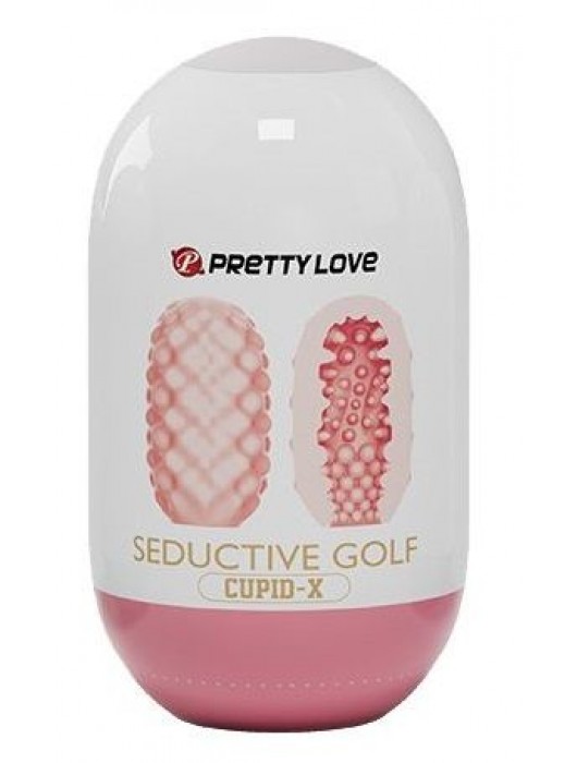 Розовый мастурбатор-яйцо Seductive Golf - Baile - в Красногорске купить с доставкой