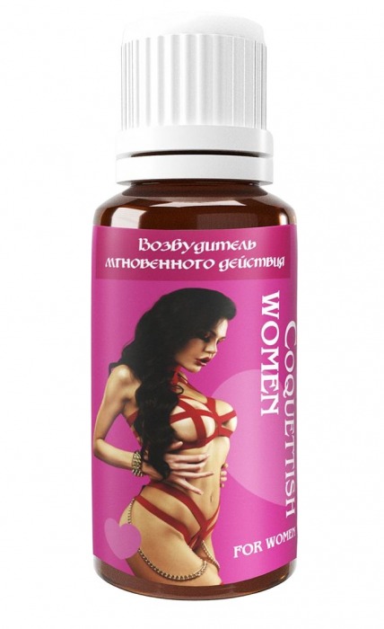 Возбудитель мгновенного действия Coquettish Women - 30 мл. - Миагра - купить с доставкой в Красногорске