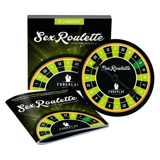 Настольная игра-рулетка Sex Roulette Foreplay - Tease&Please - купить с доставкой в Красногорске