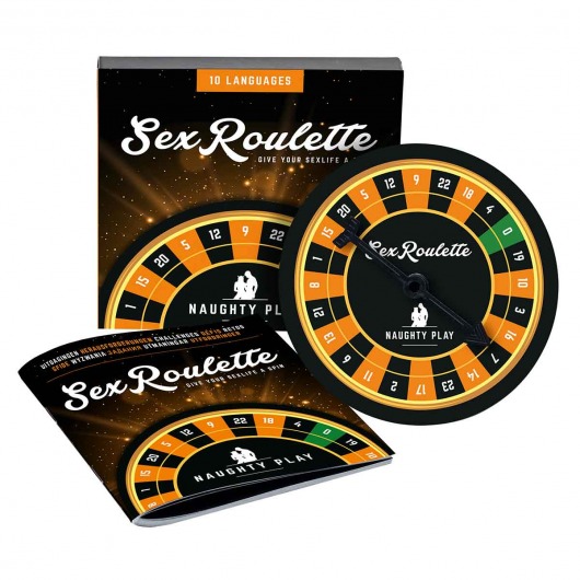 Настольная игра-рулетка Sex Roulette Naughty Play - Tease&Please - купить с доставкой в Красногорске