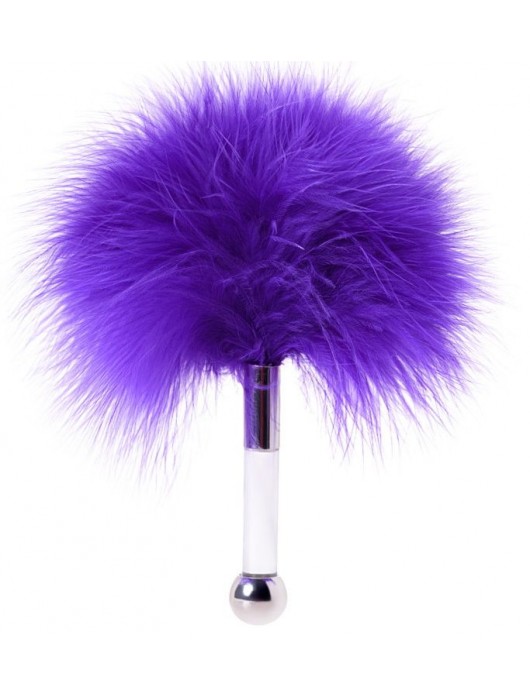 Фиолетовая пуховая щекоталка - ToyFa - купить с доставкой в Красногорске