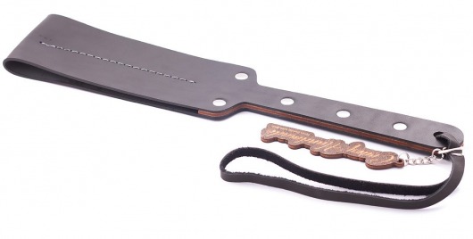 Гладкий мягкий удлиненный пэддл с заклепками - 32 см. - Crazy Handmade - купить с доставкой в Красногорске