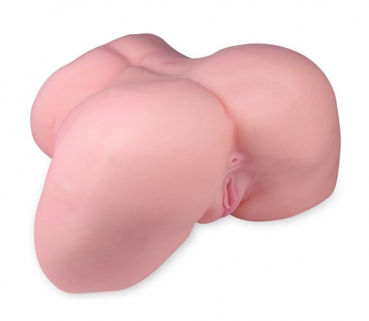 Реалистичный мастурбатор-полуторс с 2 рабочими отверстиями - S-HANDE - в Красногорске купить с доставкой