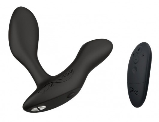 Черный анальный вибратор We-Vibe Vector+ - We-vibe - в Красногорске купить с доставкой