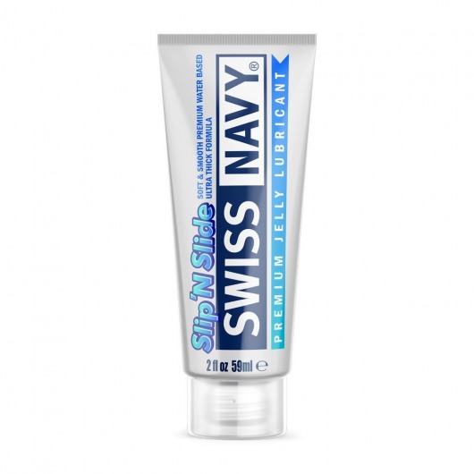 Лубрикант-желе на водной основе Premium Jelly Lubricant - 59 мл. - Swiss navy - купить с доставкой в Красногорске